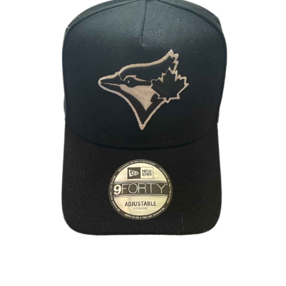 New Era Black Toronto Blue Jays Cap Adjustable